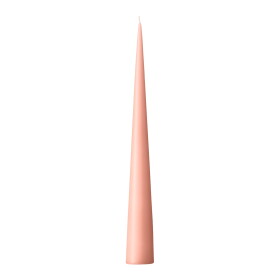 Ester & erik Svíčka Cone 37 cm – 20 Rosy Caramel, růžová barva, vosk