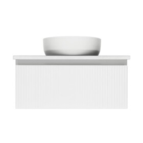 Koupelnová skříňka s krycí deskou SAT Evolution 78x30x44,8 cm bílá mat SATEVO80WMD SATEVO80WMD