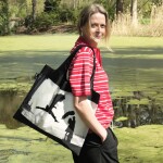 Skládací nákupní taška LOQI ELLIOTT ERWITT Eiffel Tower Paris