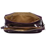 Luxusní dámská malá crossbody kabelka Katana Isadora, fialová