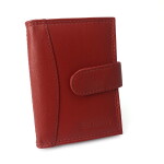 Kožená peněženka na karty Bellugio cards,červená