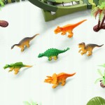 MalPlay Dinosauří mega autodráha 200 dílků