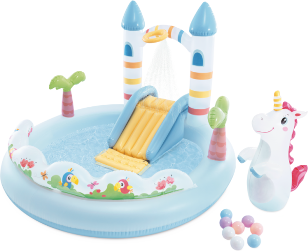 Hrací centrum Jednorožčí hrad - Alltoys Intex