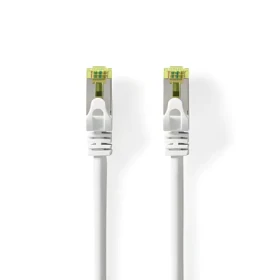 Nedis Síťový kabel CAT7 bílá / Patch kabel / S/FTP / RJ45 - RJ45 / 1 m / LSZH (CCGL85420WT10)