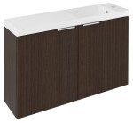 SAPHO - LATUS X umyvadlová skříňka 78,8x50x22cm, borovice rustik LT110-SET04