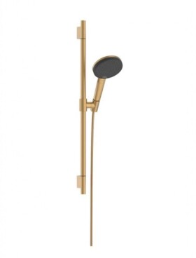 HANSGROHE - Raindance Alive Select S Set sprchové hlavice, tyče a hadice, 3 proudy, EcoSmart, kartáčovaný bronz 24602140