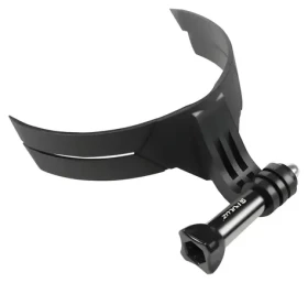 Puluz Držák na podbradní pásek přilby černý / Držák / pro akční kamery GoPro, DJI, Insta360 (PU847B)