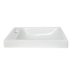 KERRA - Umyvadlo zapuštěné do desky Rimini L 5907548106254