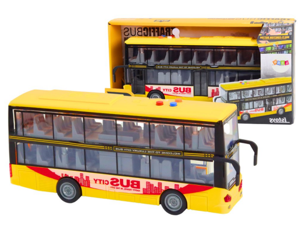 Mamido Patrový autobus 1:16 s efekty a frikčním pohonem žlutý