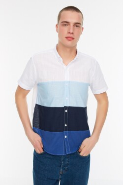 Trendyol košile - Modrá - Slim fit