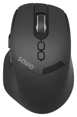 Savio MB-06 černá / Bezdrátová myš / Bluetooth / 3800 DPI / 5 tlačítek (MB-06)