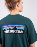Tričko Patagonia M's P-6 Logo Responsibili-Tee Cascade Green