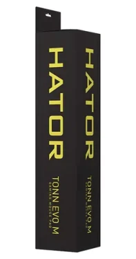 Hator Tonn EVO M žlutá / Herní podložka pod myš / 360 x 300 mm / 4 mm (HTP-024)