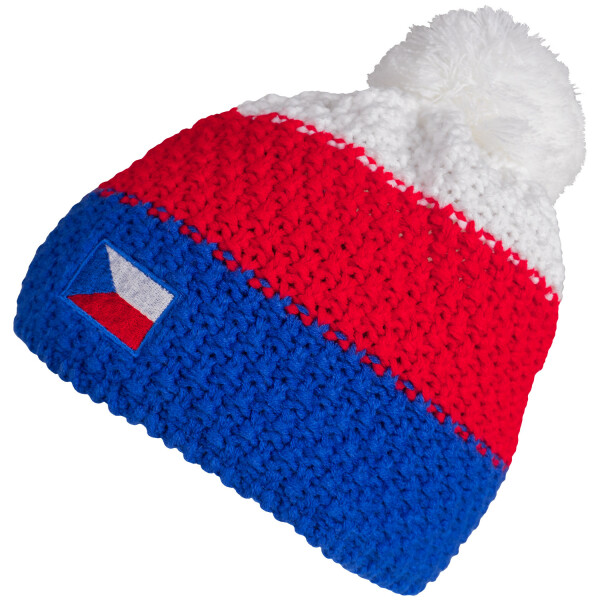 Pletená čepice Eleven Pom Czechia Velikost: UNI