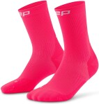 CEP dámské běžecké kompresní vysoké ponožky 5.0 - pink Velikost: II (Vel. chodidla 34-37)