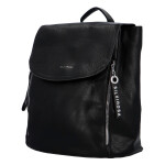 Koženkový batůžek Ellie, černý