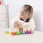 Mamido Montessori box XXL 44ks Geometrické Tvary Barvy 25-30 měsíců