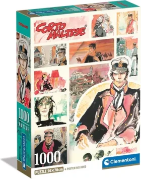 Clementoni PUZZLE Corto Maltese: Daleká cesta