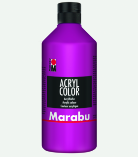 Akrylová barva Marabu Acryl Color 500 ml - magenta 014