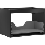 MEXEN - Box-A skříňka pro umyvadlo 70, 1 šuplík, černá mat 91AX0-0700-470-1-71