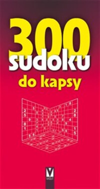 300 sudoku do kapsy (červené) - Kolektiv
