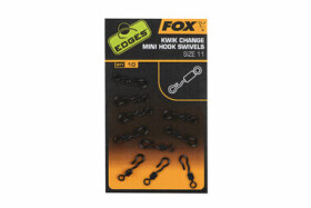 FOX Obratlík Kwik Change Mini Hook Swivel Velikost 11 10ks (CAC763)