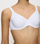 Triumph – Modern Soft+Cotton: jemná podprsenka s kosticemi Triumph WHITE 75F