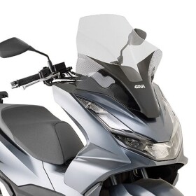 D1190St plexi čiré Honda Pcx 125 (21-24), vxš590x485 mm, střední velikost