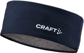 Běžecká čelenka CRAFT ADV Windblock Fleece - modrá Velikost textilu: L-XL