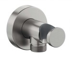 DURAVIT - Příslušenství Sprchové kolínko s držákem, kartáčovaný nerez UV0630009070