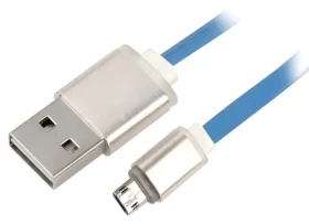 NetX Kabel Micro USB - USB-A modrý / Kabel / Nabíjení a synchronizace / Oboustranné konektory (KABNTX1005)