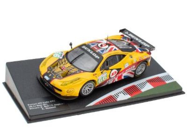 Ferrari 458 Italia GT2 24h le Mans 2011 1:43 Altaya