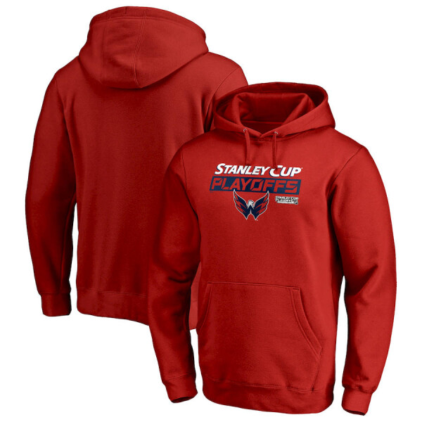 Fanatics Pánská Mikina Washington Capitals 2019 Stanley Cup Playoffs Bound Body Checking Pullover Hoodie Velikost: