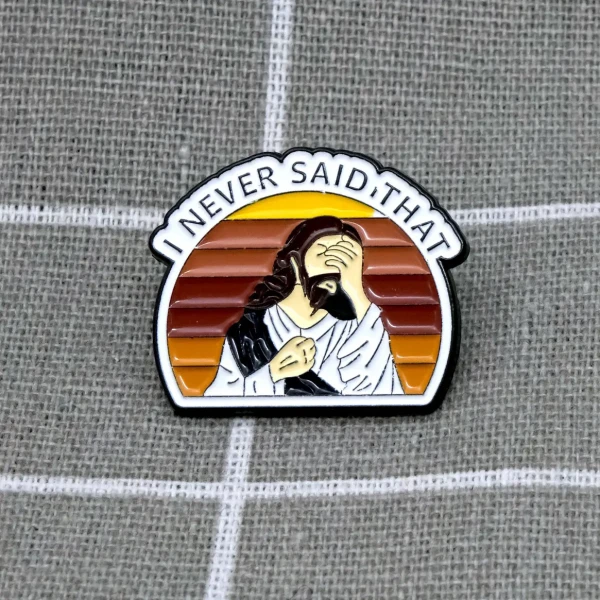 Pinarna.cz Ježíš - I never said that / To jsem nikdy neřekl - s pozadím