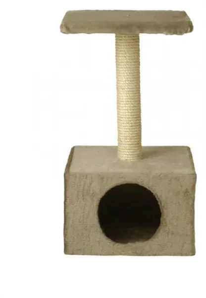 CAT-GATO Škrabadlo Diabolo 57 cm / Sisal / Hnědo-béžová / Pro kočky / 31x31x57 cm (319572)