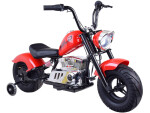 Mamido Dětská elektrická motorka Chopper 24V červená