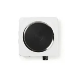 Nedis KAEP150EWT1 bílá / Jednoplotýnkový elektrický vařič / 1500 W / ochrana proti přehřátí (KAEP150EWT1)