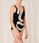 Dámské jednodílné plavky Summer Allure OW 01 černé - Triumph 50D