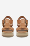 Sandály Lasocki ARC-4883-17 Přírodní kůže (useň) - Lícová