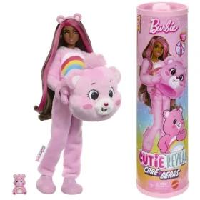 Mattel Barbie cutie reveal barbie a starostliví medvídci - růžová