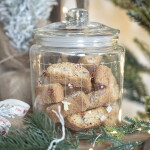 Det Gamle Apotek Skleněná dóza Christmas Holidays Ornaments 16 cm, čirá barva, sklo