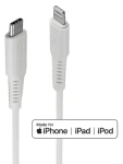 Lindy 2m bílá / Datový kabel / USB-C (M) - Lightning (M) / USB 2.0 / MFi certifikace (31317)
