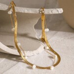 ELENYS Soft Duo – pozlacený náramek 18K žluté zlato Délka náramku: 19+6 cm / max. 25 cm