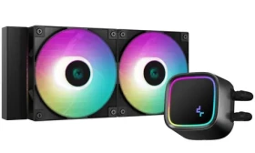 DEEPCOOL LE520 černá / 2x 120mm / 500-2250 RPM / Intel + AMD (R-LE520-BKAMMN-G-1)