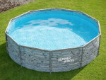 Nadzemní bazén s filtrací – Elite Active Frame (ø 3,05 × v. 0,76 m)