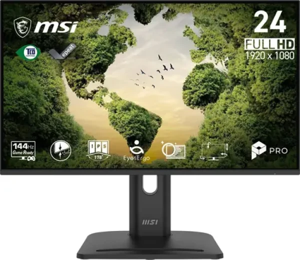 23.8" MSI PRO MP245PGN E14 černá / Monitor / IPS / Full HD / 144Hz (PRO MP245PGN E14)