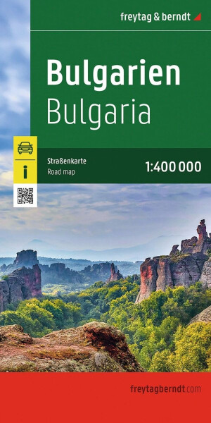 Bulharsko 1:400 000 / silniční mapa