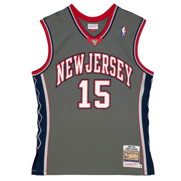 Mitchell & Ness Pánský dres New Jersey Nets NBA Vince Carter #15 2004-05 Authentic Velikost: M