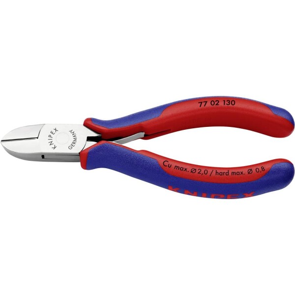 Knipex KNIPEX 77 02 130 pro elektroniku a jemnou mechaniku boční štípací kleště s fazetou 130 mm