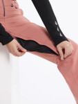 Volcom Swift Bib Overall Earth Pink kalhoty dámské